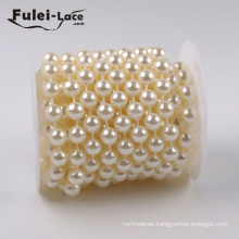 Best Selling Round 10mm Pearl Lace Trim